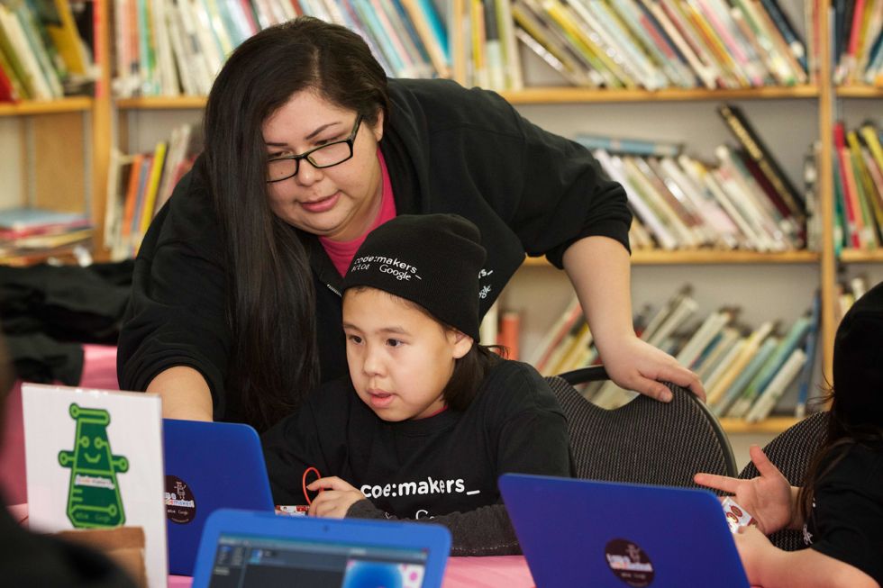 Throat singing to coding. Actua works on STEM projects with hundreds of Indigenous communities.