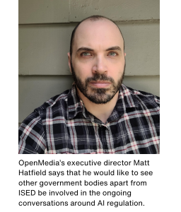 OpenMedia’s executive director Matt Hatfield