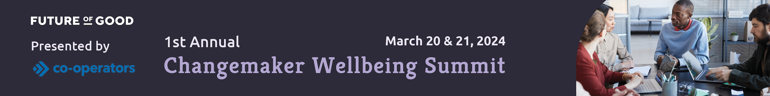 Wellbeing Summit 2024 Banner