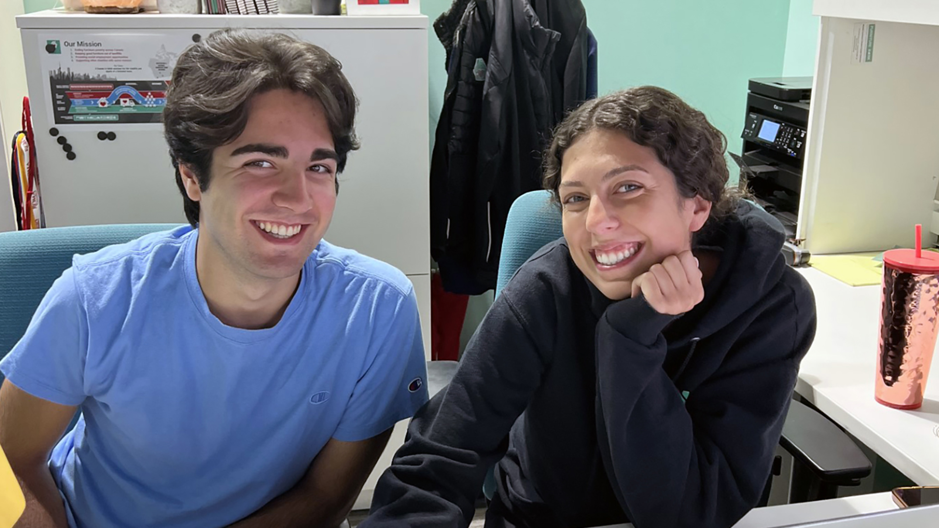 CSJ employees at Furniture Bank.