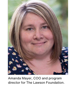 Amanda Meyer, COO and program director for The Lawson Foundation.
