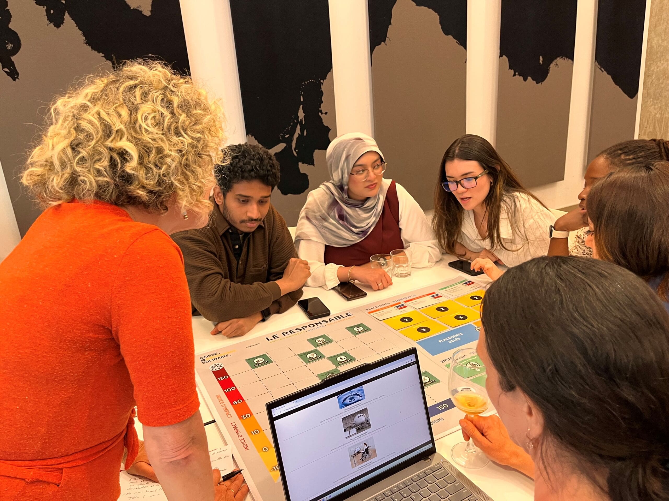 On July 16, I played “Le Responsable” during a game night organized by the group “Les 5@7 de la finance durable”, an informal group sharing an interest in sustainable finance. (Supplied photo)