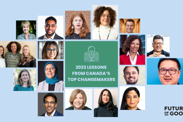 Photo Collage of Canada's Top Changemakers