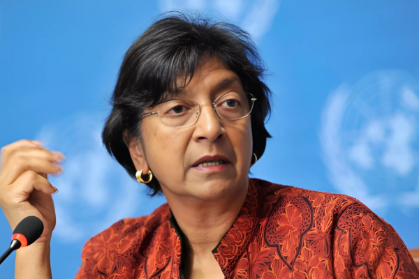 Navi Pillay, chair of the Independent International Commission of Inquiry investigates in the Occupied Palestinian Territory, including East Jerusalem and in Israel, delivered the report Tuesday.