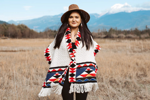 Salia Joseph, executive director of the Sníchim Foundation, says the recent federal funding drop in Indigenous language revitalization puts several languages at risk of disappearing. (Pricilla Ann Cannon Photography/Supplied.)