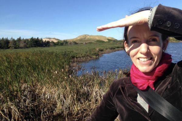 Siobhan Aspinall, director of development for the David Suzuki Foundation, in Prince Edward County, Ontario (Courtesy: Siobhan Aspinall).