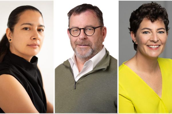 Stéphanie Guico, Chief of Operations for Le Fonds de finance sociale Cap Finance; Derek Ballantyne, CEO of Boann Social Impact and; Kelly Gauthier, Managing Partner of Realize Capital Partners. (Supplied photos)